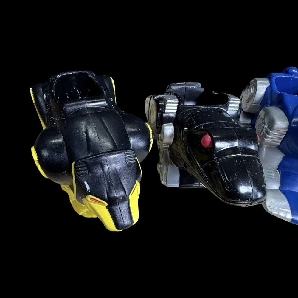 1995 Mcdonalds Mighty Morphin Power Rangers Movie set of 4 Cars Toys‎